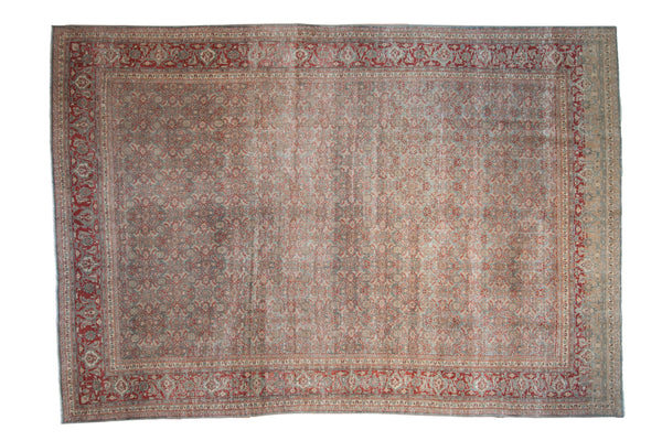 Vintage Distressed Tabriz Carpet // ONH Item: 12285