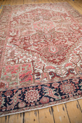 RESERVED 7.5x11 Vintage Distressed Heriz Carpet