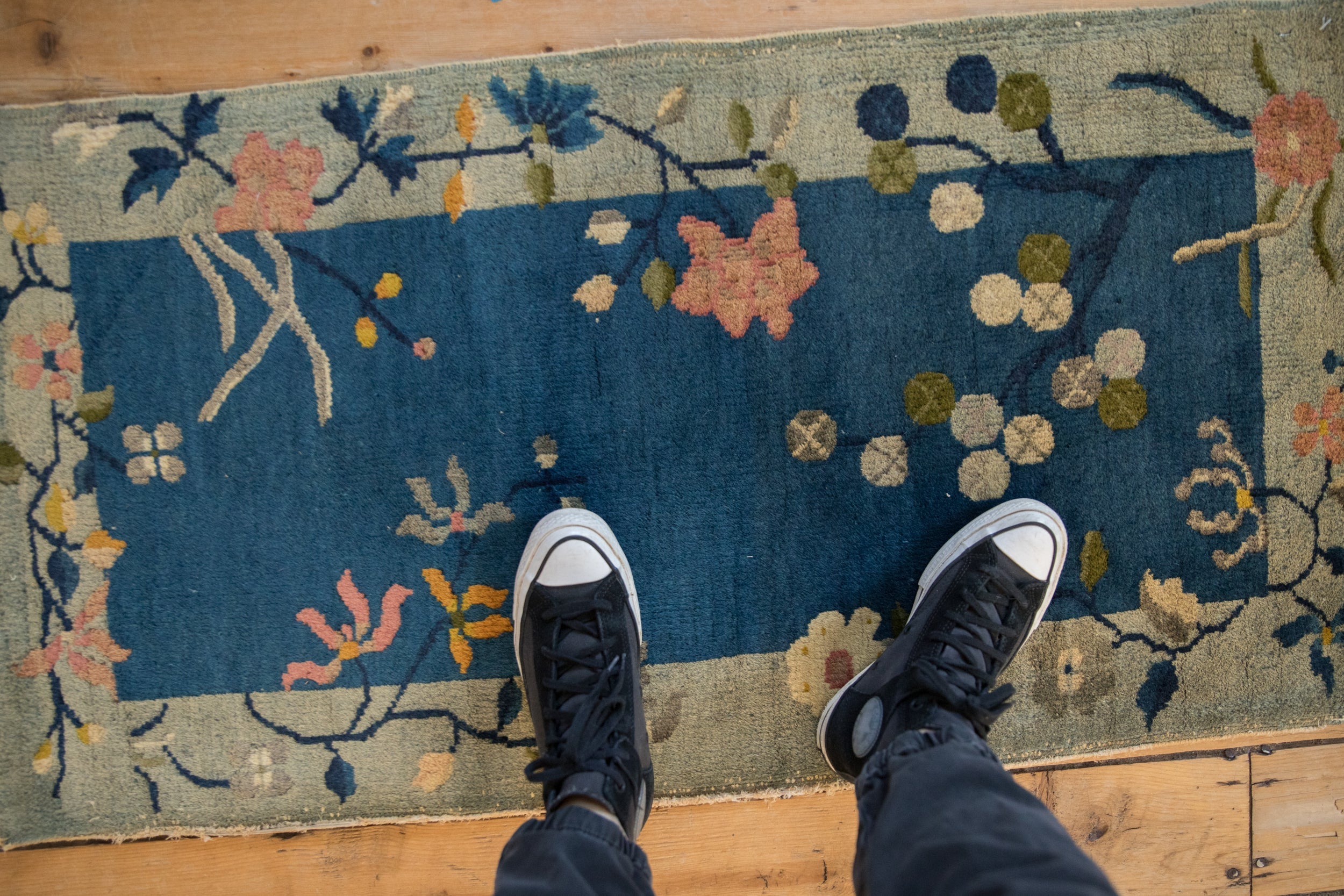 Antique Art Deco Rug Runner // ONH Item: 12297, Image 1