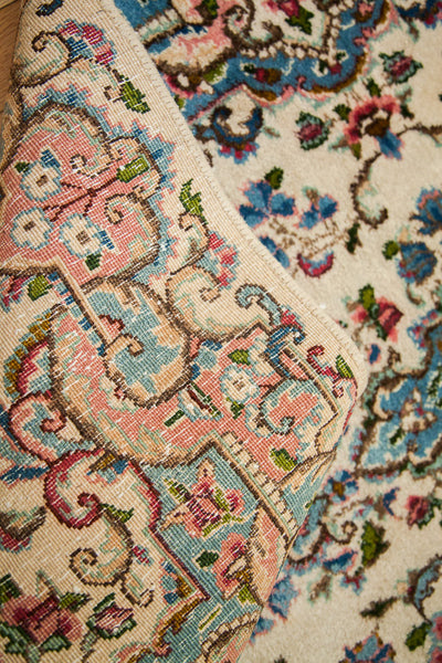 3x5 White Floral Kerman Rug // ONH Item 1230 Image 7