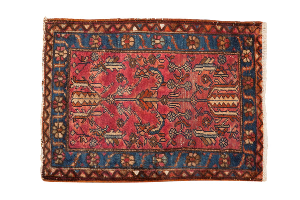 Vintage Lilihan Square Rug Mat // ONH Item: 12327
