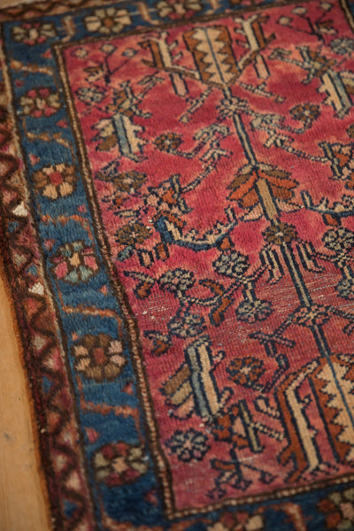 Vintage Lilihan Square Rug Mat // ONH Item: 12327, Image 4