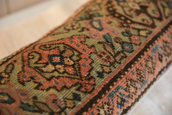 Vintage Rug Fragment Pillow 10x30 // ONH Item: 12341, Image 1