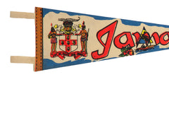 Vintage Jamaica Felt Flag Pennant