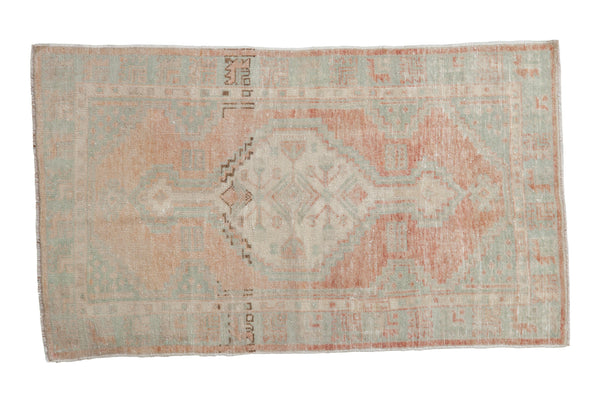 Vintage Distressed Oushak Rug // ONH Item: 12388