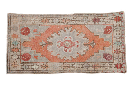 Vintage Distressed Oushak Rug Runner // ONH Item: 12389