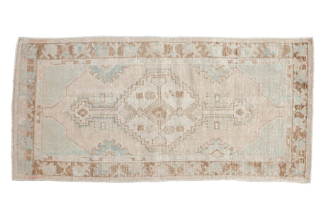 Vintage Distressed Oushak Rug Runner // ONH Item: 12393