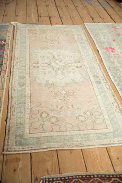 Vintage Distressed Oushak Rug Runner // ONH Item: 12405, Image 3