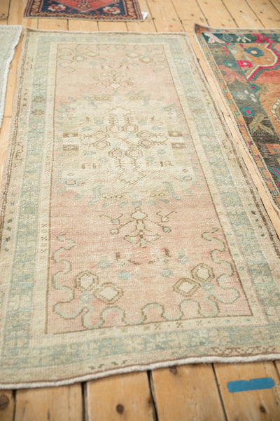 Vintage Distressed Oushak Rug Runner // ONH Item: 12405, Image 6