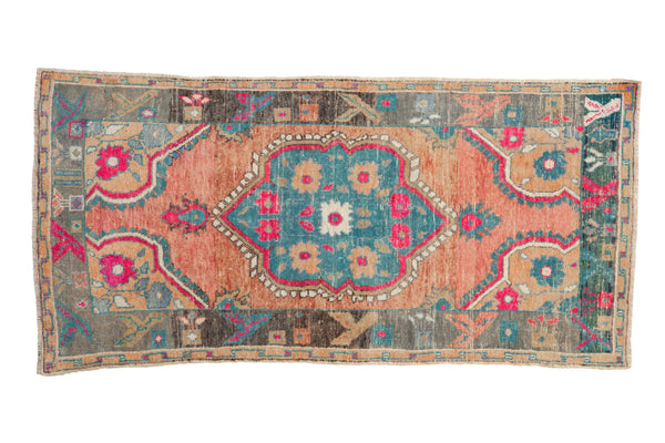 Vintage Distressed Oushak Rug // ONH Item: 12407