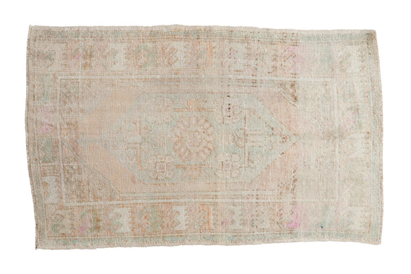 Vintage Distressed Oushak Rug // ONH Item: 12410
