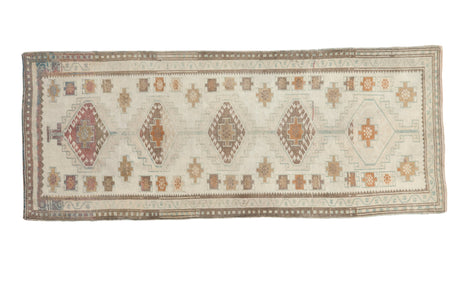 Vintage Distressed Oushak Rug Runner // ONH Item: 12414