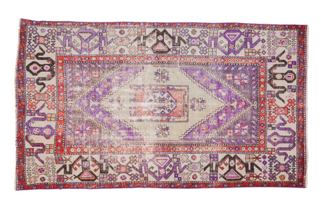 Vintage Distressed Oushak Carpet // ONH Item: 12445