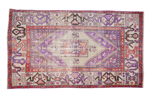 Vintage Distressed Oushak Carpet // ONH Item: 12445