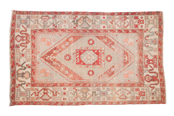 Vintage Distressed Oushak Carpet // ONH Item: 12447