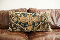 Oversize Turkish Rug Pillow // ONH Item 1247