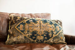 Oversize Turkish Rug Pillow // ONH Item 1247 Image 8