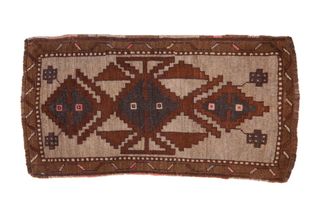 Vintage Distressed Kars Rug Mat Runner // ONH Item: 12470