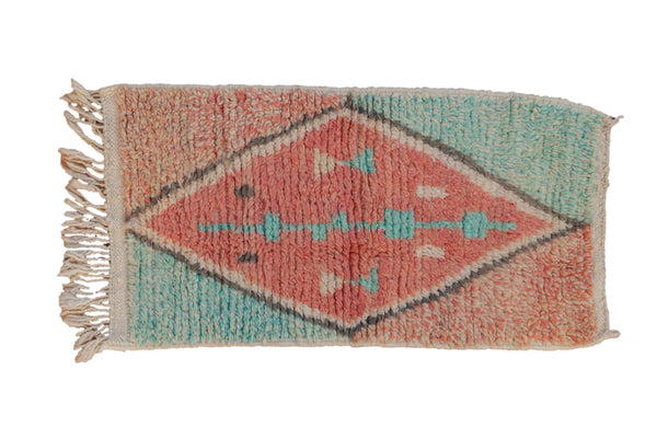 Moroccan Rug Mat Runner // ONH Item: 12477