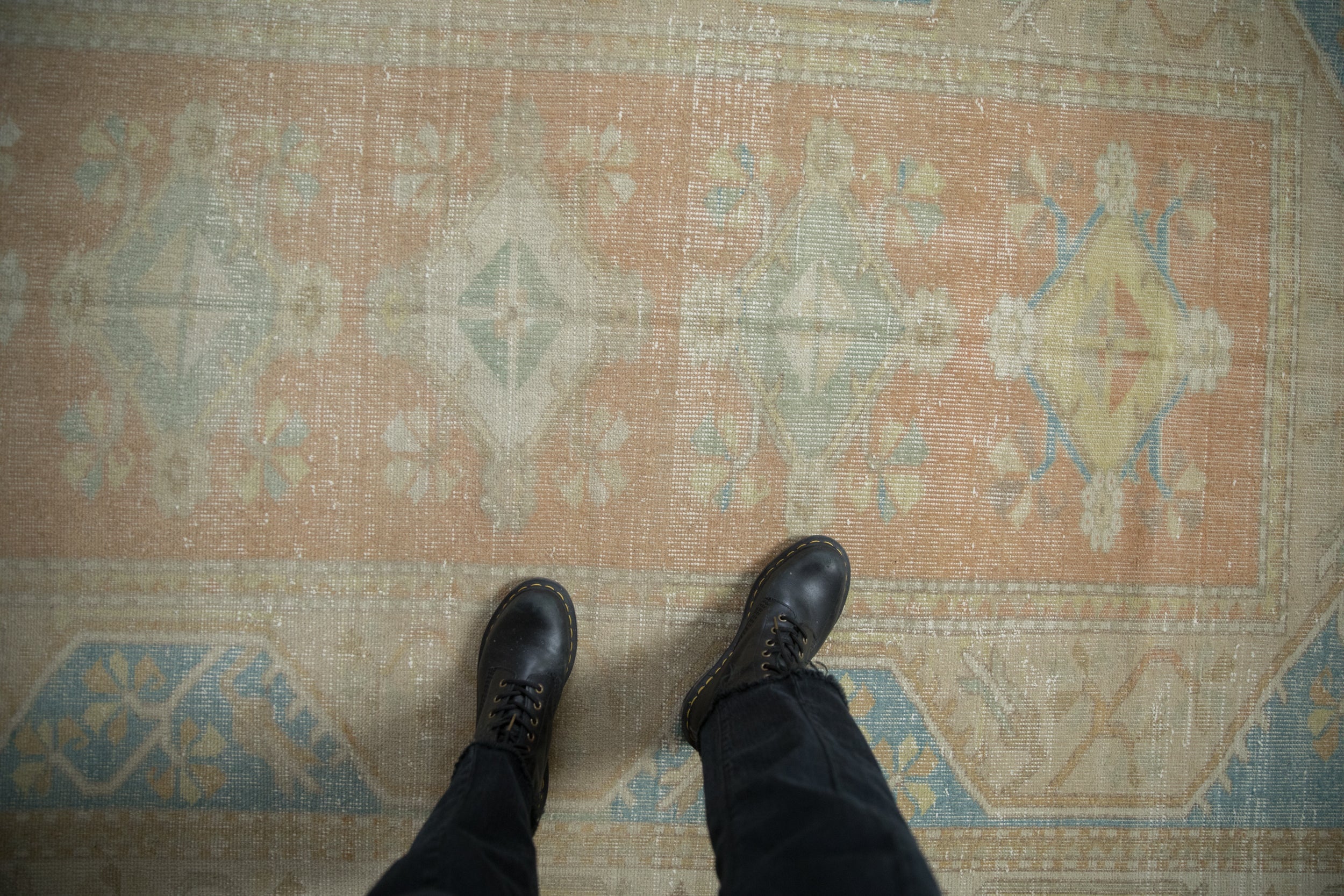 Vintage Distressed Dosemealti Carpet // ONH Item: 12481, Image 1