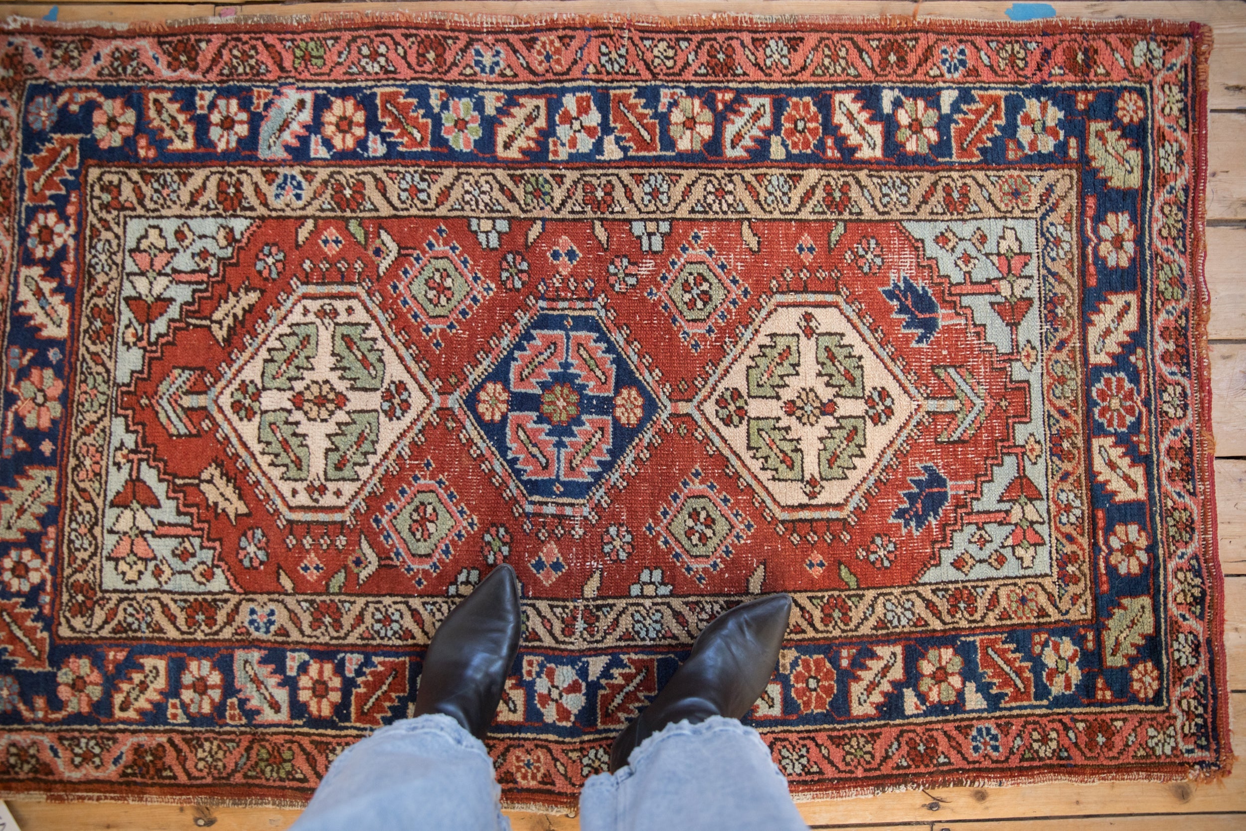 Vintage Heriz Rug // ONH Item: 12500, Image 1