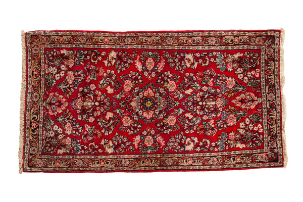 Vintage American Sarouk Rug // ONH Item: 12509