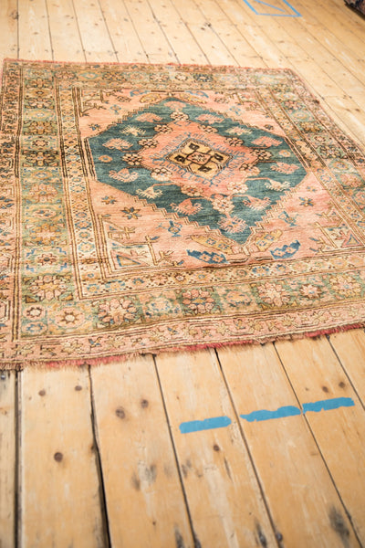 Vintage Anatolian Square Rug // ONH Item: 12514, Image 6