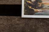 Publisher's mark and copyright on the border of the vintage Rome lithograph.