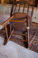 Antique Wooden Oak Chair // ONH Item 1274 Image 7