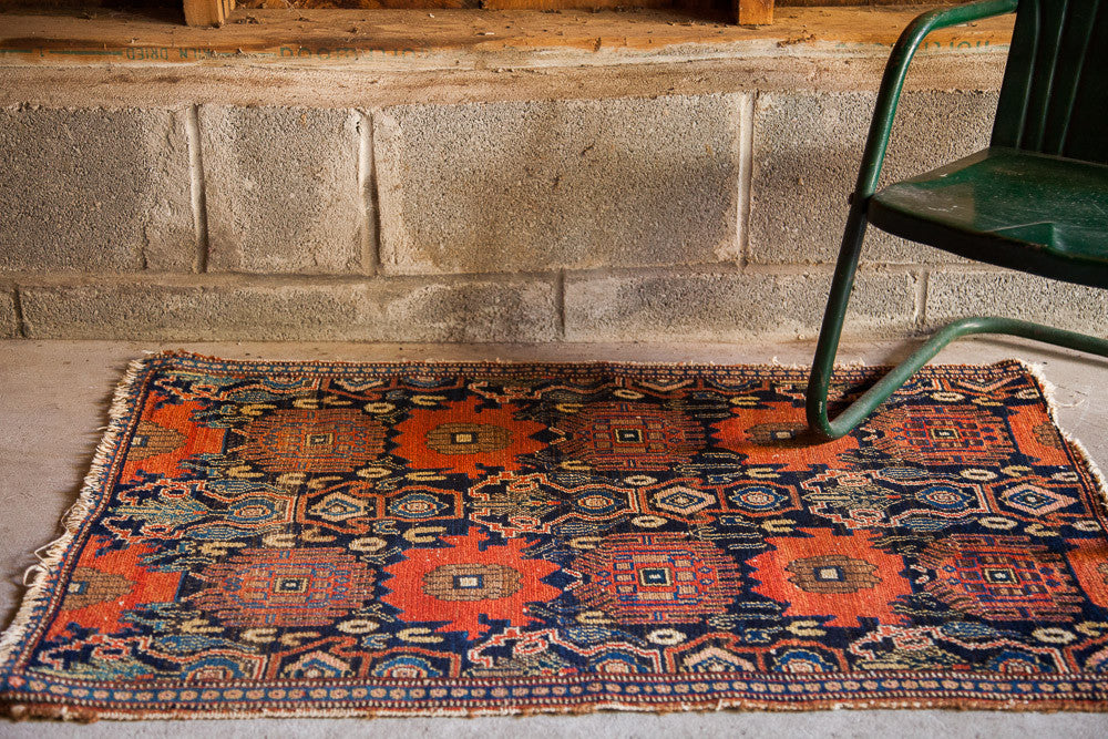 2x3 Small Antique Senneh Rug // ONH Item 1280