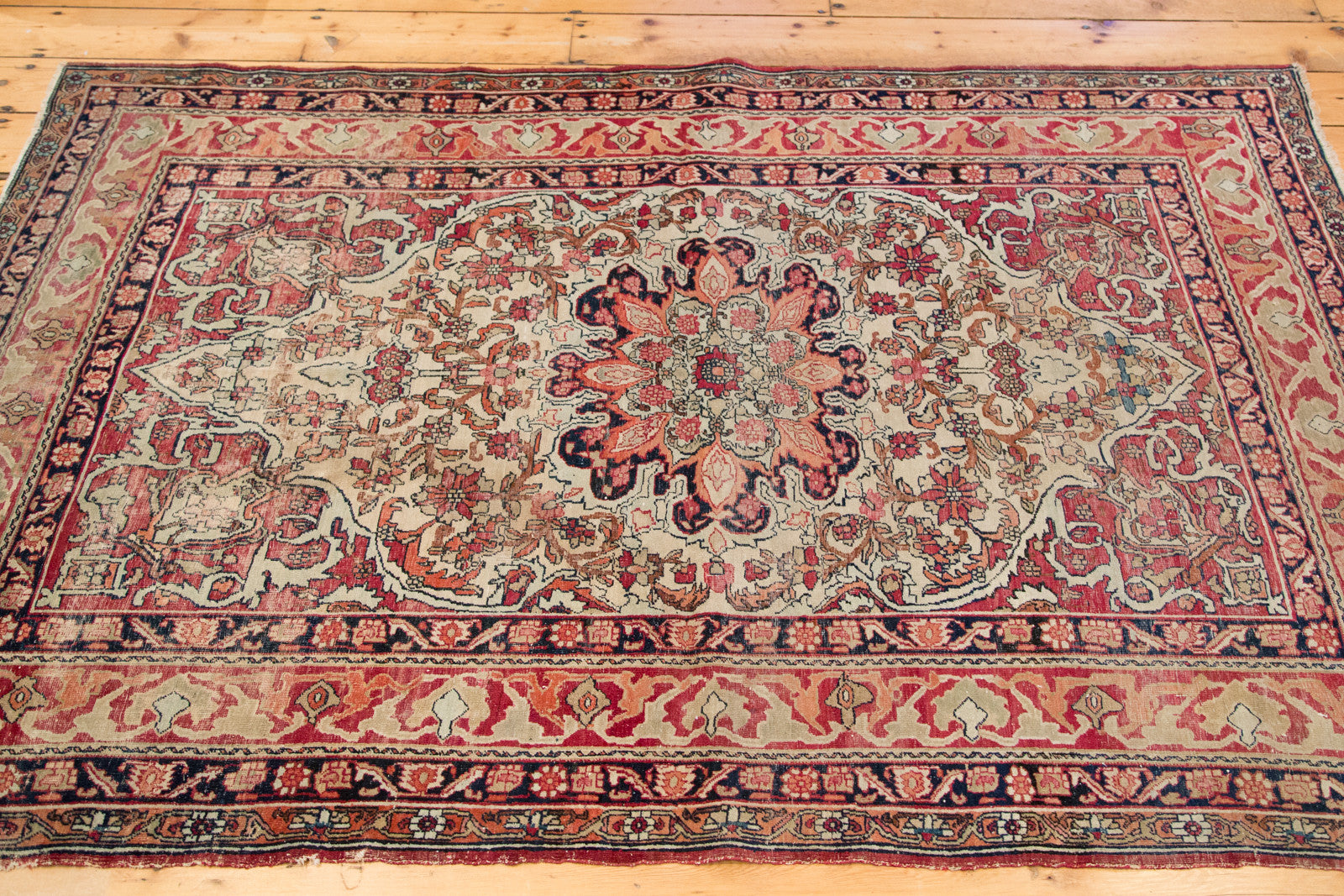 4x6 Antique Kerman Area Rug // ONH Item 1281 Image 1