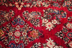 2.5x7 Exceptional Red Sarouk Rug // ONH Item 1283 Image 4