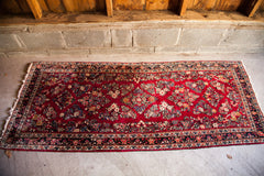 2.5x7 Exceptional Red Sarouk Rug // ONH Item 1283 Image 11