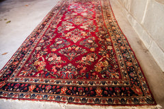 2.5x7 Exceptional Red Sarouk Rug // ONH Item 1283 Image 7