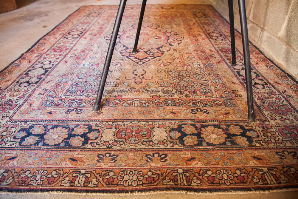 4x6 Antique Floral Kerman Rug // ONH Item 1284 Image 1