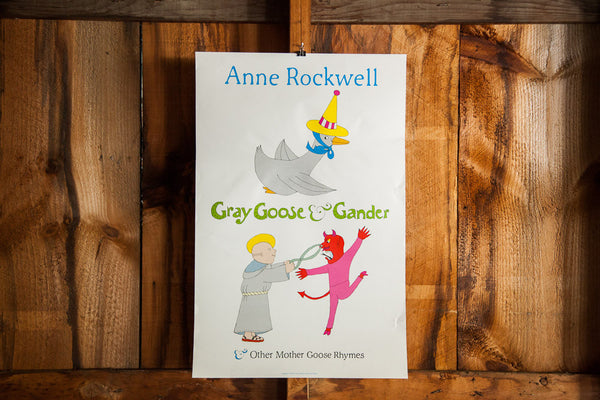 Vintage Child Book Poster // ONH Item 1288