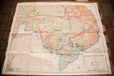 Lower right section of the vintage Southeast Asia Army map with title block and legend.
