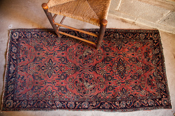 Dainty Sarouk Rug Runner // ONH Item 1295 Image 3