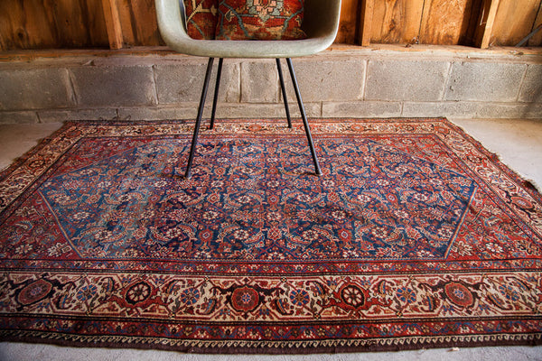 4x6 Fine Blue Herati Style Area Rug // ONH Item 1296 Image 3