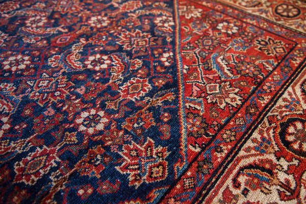 4x6 Fine Blue Herati Style Area Rug // ONH Item 1296 Image 8