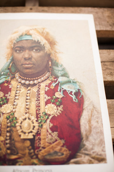 African Princess Lithograph // ONH Item 1309 Image 5