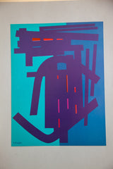 Mid Century Signed Edgard Pillet Colour Offset Collection // ONH Item 1339 Image 11
