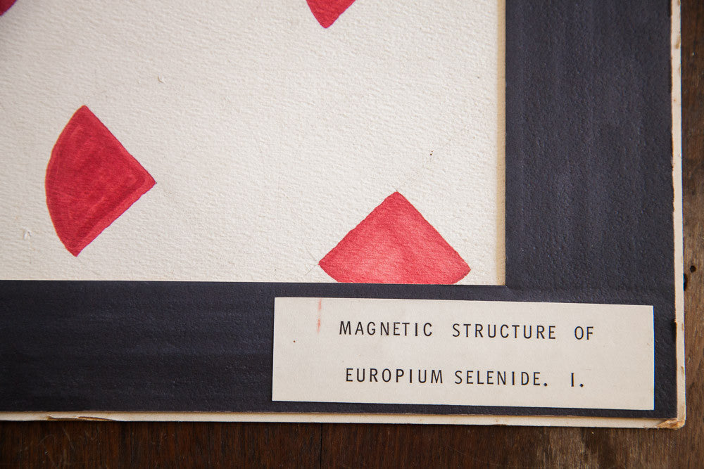 Funky Nerdy Science Slices, Shape Art in Ink // ONH Item 1406 Image 1