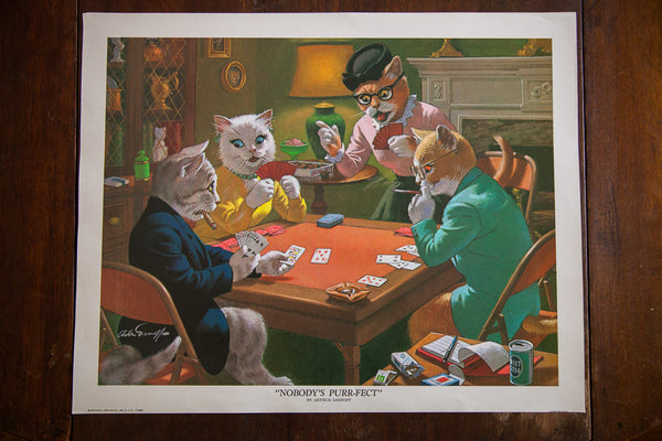 Nobody's Purr-fect Arthur Sarnoff // ONH Item 1430