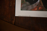 Copyright and publisher text on the white border of Arthur Sarnoff's lithograph.