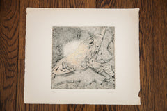 Vintage Signed Zavel Silber Etching // ONH Item 1441 Image 3