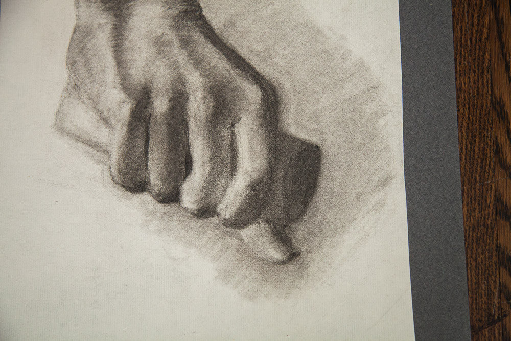 Elizabeth Pease Antique Sketch // ONH Item 1443 Image 1