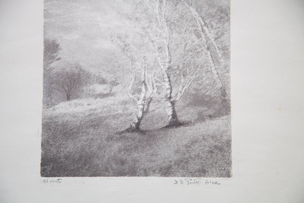 D.R. Peretti Griva Bromoil Transfer Photograph // ONH Item 1444 Image 1