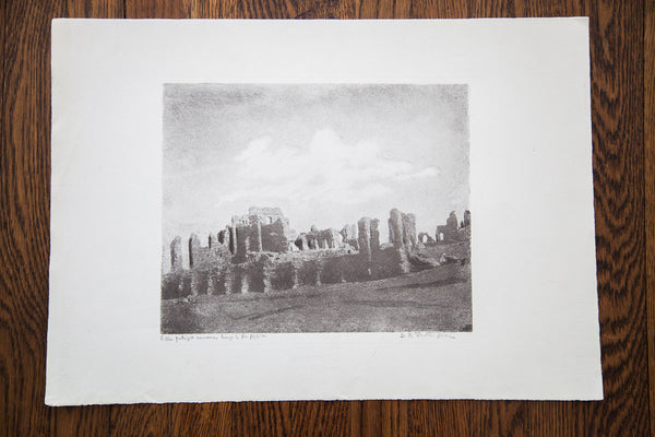 Domenico Riccardo Peretti Griva Bromoil Art // ONH Item 1446 Image 4