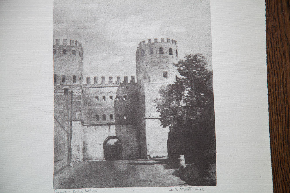 D.R. Peretti Griva Original Bromoil Transfer Art // ONH Item 1449 Image 1